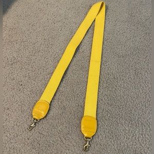 Clare V Yellow Crossbody Strap